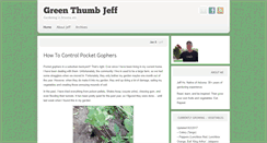 Desktop Screenshot of greenthumbjeff.com