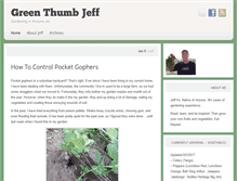 Tablet Screenshot of greenthumbjeff.com